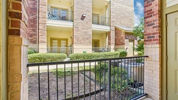 Private balcony